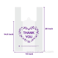 Custom Thank You shopping Plastic Bags